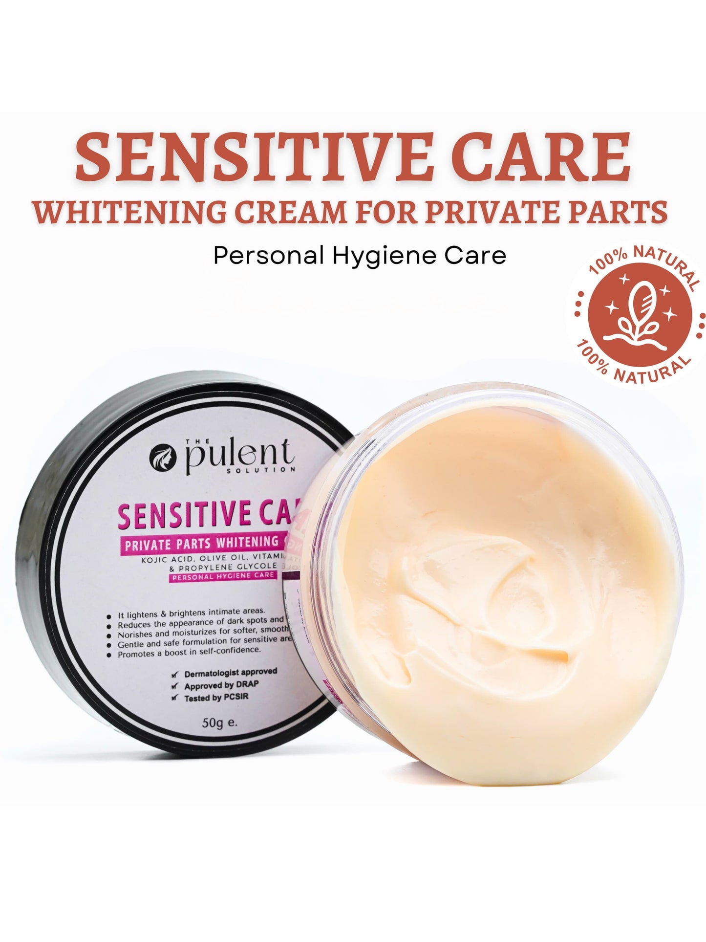 Sensitive Care | Private parts Whitening cream | Opulent Body