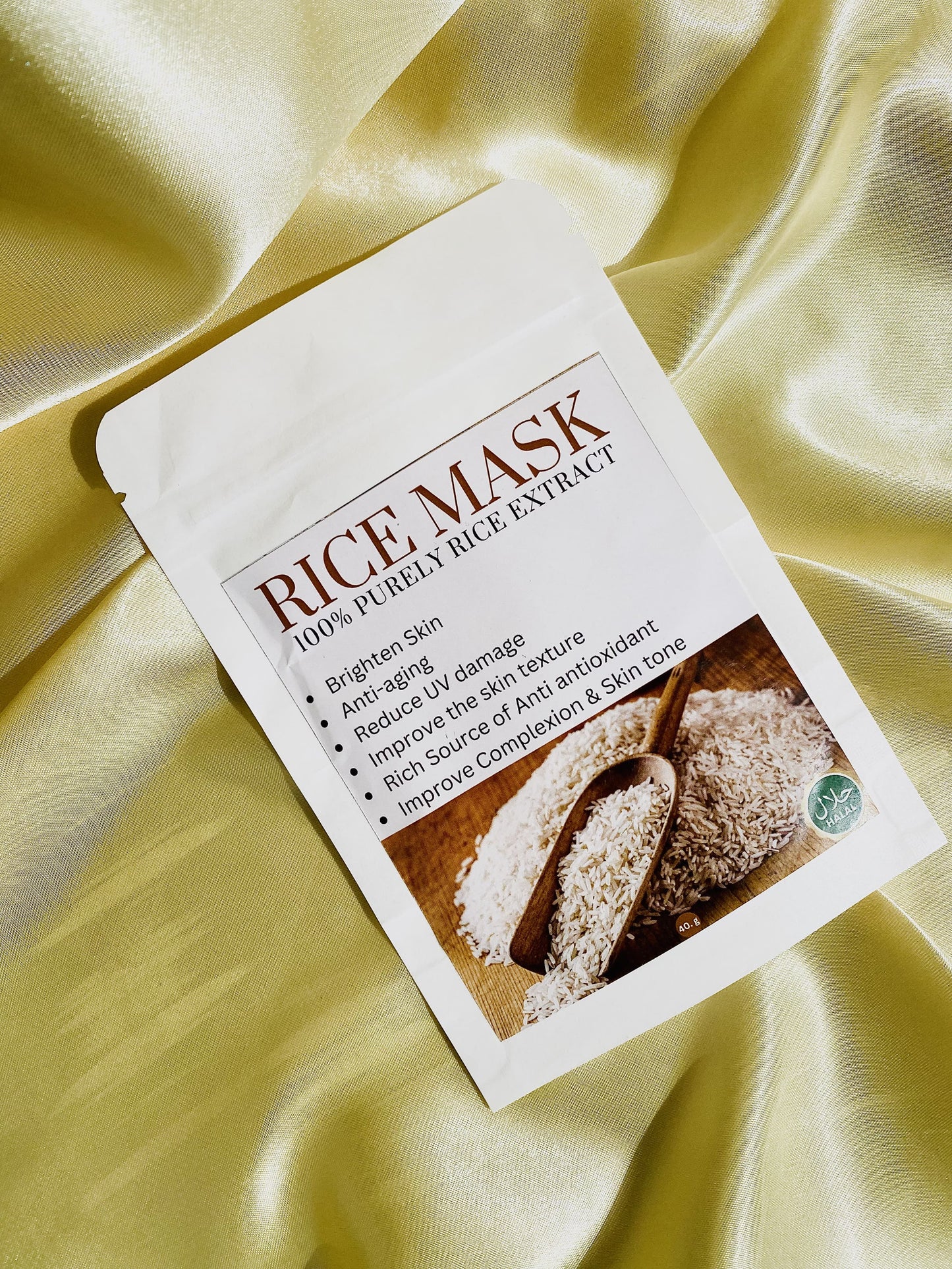Rice Face Mask