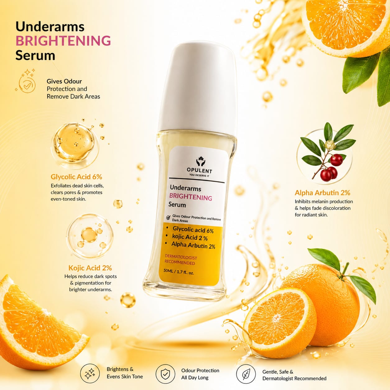Under Arms Brightening Serum | Opulent Body