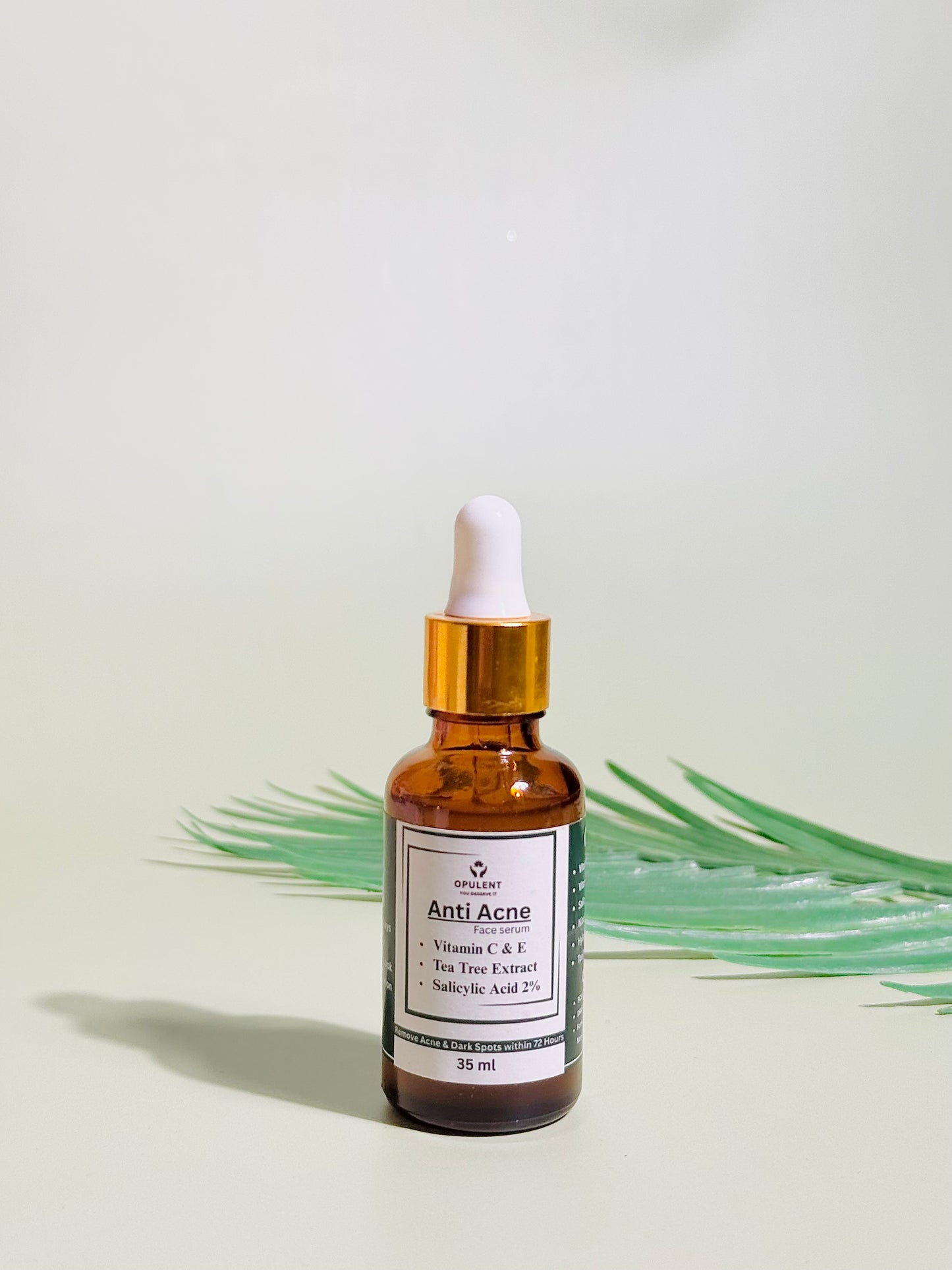 Anti Acne & Glowing Serum | Salicylic 2%, Vitamin C & E and Tea Tree Extract 2%