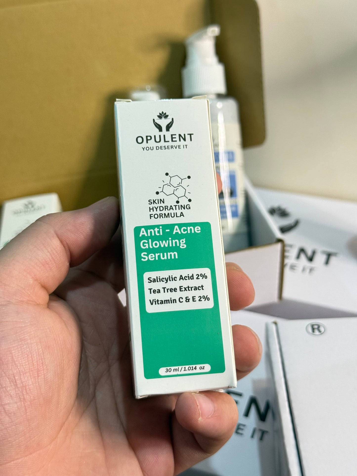 Anti Acne Bundle For Glass Skin | With Salicylic Acid 2% Vitamin C&E and With 60 SPF Sun Protection