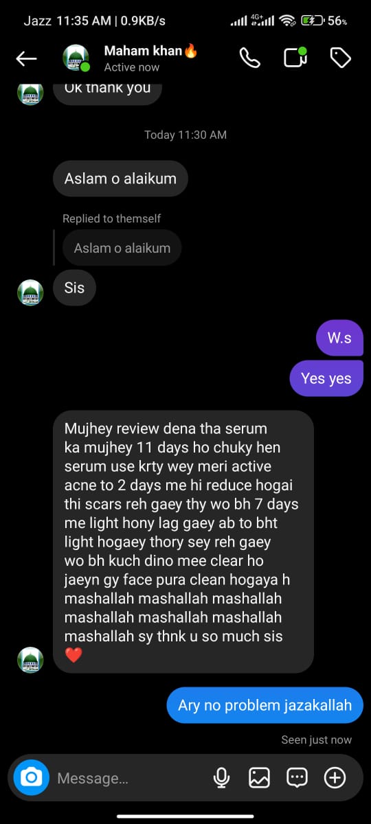 Anti Acne & Glowing Serum | Salicylic 2%, Vitamin C & E and Tea Tree Extract 2%