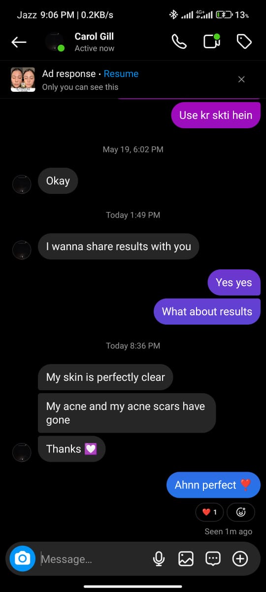 Anti Acne & Glowing Serum | Salicylic 2%, Vitamin C & E and Tea Tree Extract 2%