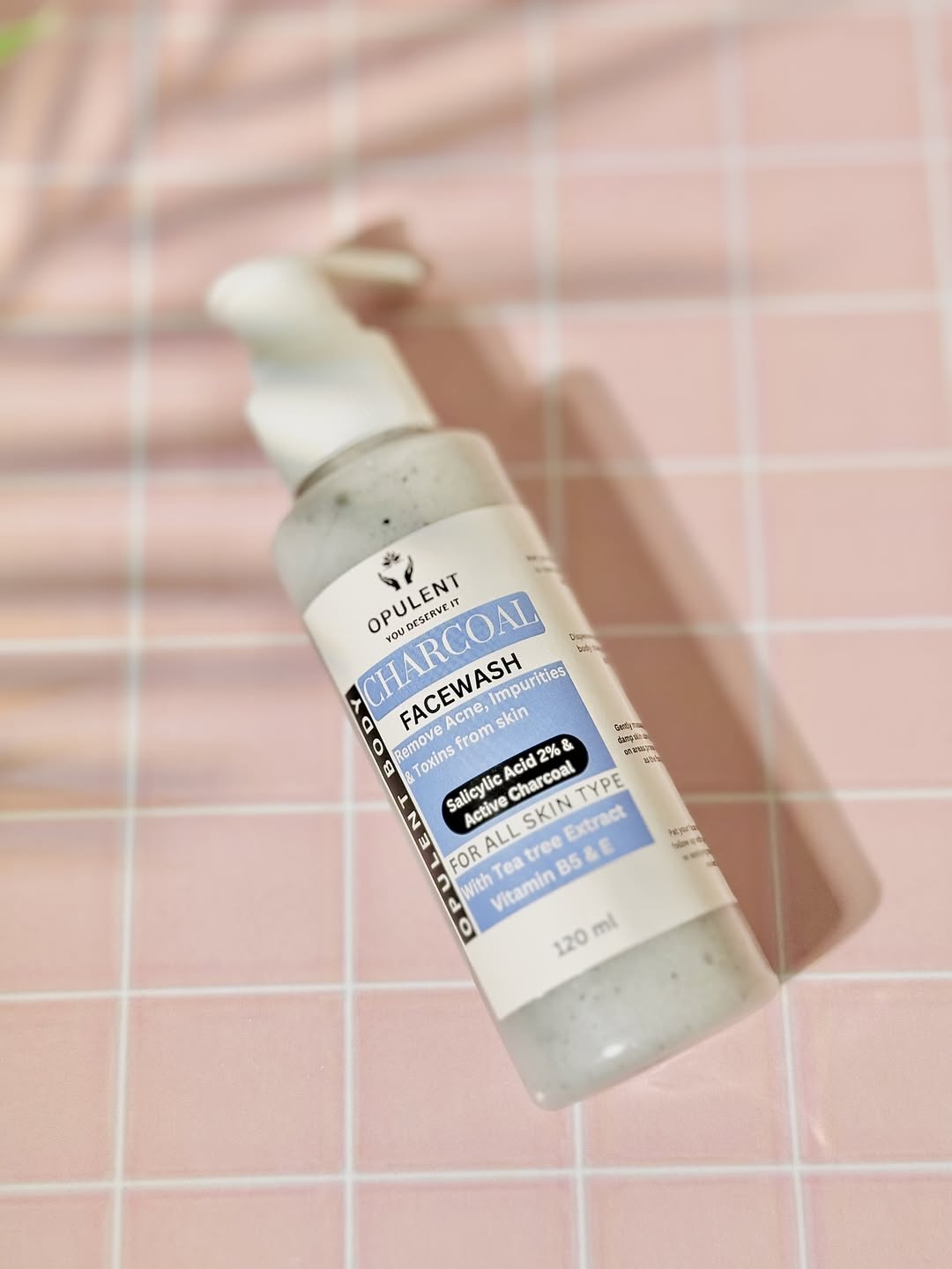 Anti Acne Charcoal Mint Facewash | Salicylic 2% | Opulent Body